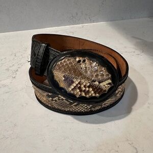 Genuine Anaconda Belt